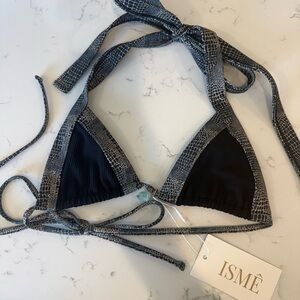 ISMÉ ECLIPSE -Triangle Top   •Size: small •Condition: new with tags